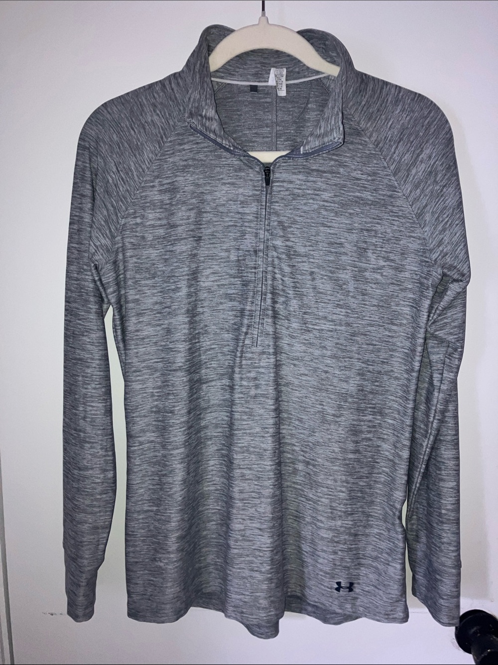 Under Armour Loose fit Long sleeve quarter zip Top. Womens Sz M EUC